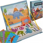 Kruzzel 24730 Magnetické puzzle Dinosauři – Zboží Dáma