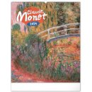 Kalendář Nástěnný Presco Group Claude Monet 48 × 56 cm 2024
