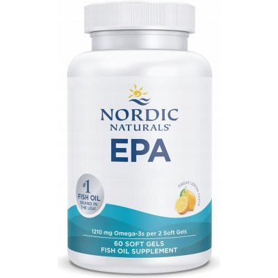 Nordic Naturals EPA 1210 mg Omega-3 60 kapslí – Hledejceny.cz