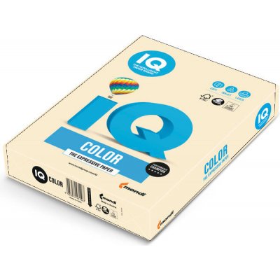 Papír IQ Color A4 80g CR20 pastelová chamois 500listů – Zboží Dáma