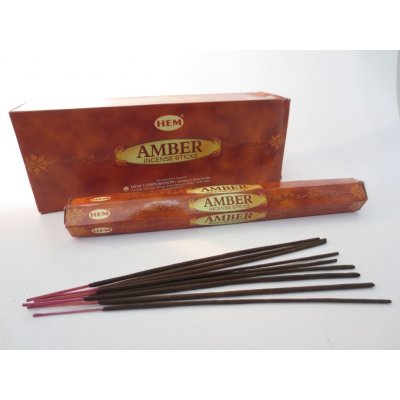 Hem Vonné tyčinky Amber 20 ks – Sleviste.cz