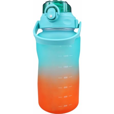 Foxter 2572 Láhev na vodu s denním pitným režimem 1500 ml – Zboží Dáma