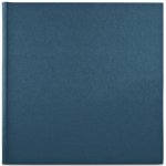 HAMA JUMBO Zvrásněné MODRÉ fotoalbum 30x30/80 stran, lepené, na 160 fotografií – Zboží Živě
