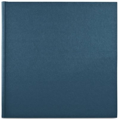 HAMA JUMBO Zvrásněné MODRÉ fotoalbum 30x30/80 stran, lepené, na 160 fotografií – Zboží Živě