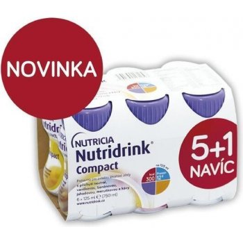 NUTRIDRINK COMPACT 5+1 POR SOL 6X125ML