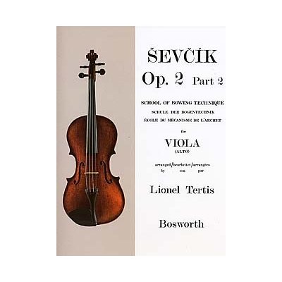 Bosworth Noty pro violu Viola Studies School Of Bowing Technique Part 2