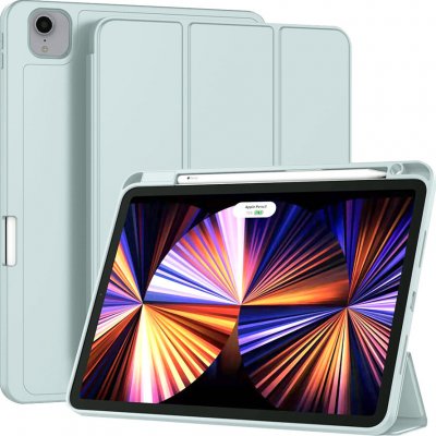 Techsuit Flex Trifold skládací pouzdro s držákem na stylus pro iPad Pro 11 2018 2020 2021 2022 KF2321958 světle modré – Zboží Živě