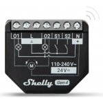 Shelly 2PM Gen4 spínací modul s měřením spotřeby 2x 10A (WiFi, Bluetooth, Zigbee, Matter) SHELLY-2PM-GEN4 – Zboží Mobilmania