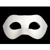 Karnevalový kostým maska škraboška k domalování 1 bílá