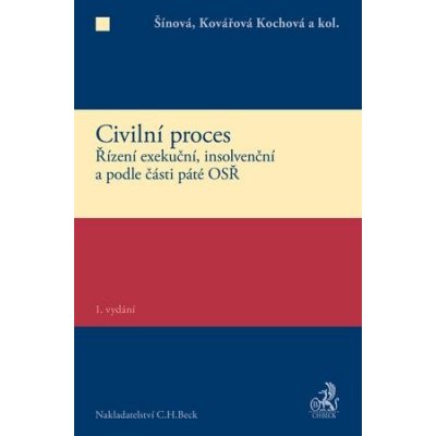 Civilní proces. Řízení exekuční, insolvenční a podle části páté OSŘ - AI16 – Zbozi.Blesk.cz