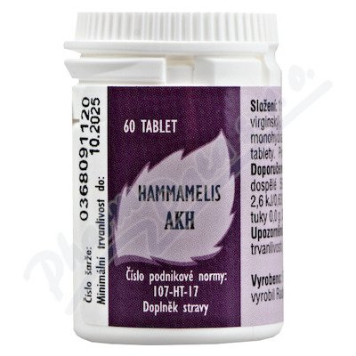 AKH Hammamelis 60 tablet