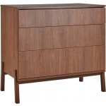 Hnědá přebalovací komoda Quax Ashi 96x58 cm – Zboží Dáma