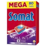 Somat All in 1 Tablety do myčky na nádobí 80 tablet 1440 g – Zbozi.Blesk.cz
