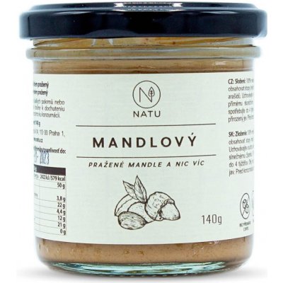 Natu Mandlový krém 140 g – Sleviste.cz