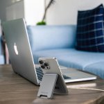 Cubenest magnetická Magsafe peněženka titanová WT01SGY – Zboží Živě