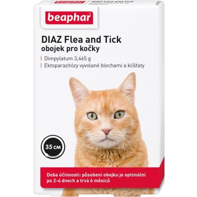 Beaphar Obojek antipar. kočka DIAZ Flea&Tick 35 cm