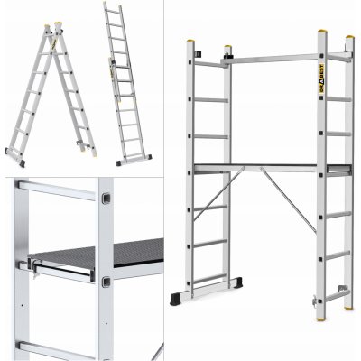 Drabest Multifunkční lešení 2x7 PRO D607-PRO-XG – HobbyKompas.cz