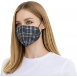 Balerina Czech Zdravotnický nanorespirátor FFP2 PFHM931 FISH TYPE Karo green – Zboží Dáma