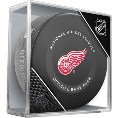 Inglasco / Sherwood NHL fanouškovský puk Logo Blister Detroit Red Wings – Zboží Mobilmania