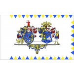 LIBEA, s.r.o. Hajdú-Bihar vlajka Rozměr: 30×45 cm, Uchycení: Karabiny na stožár – Hledejceny.cz