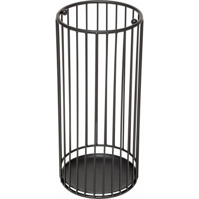 5five Simply Smart Stojan na deštníky METTY z kovu, Ø 21 cm černá – Zboží Dáma