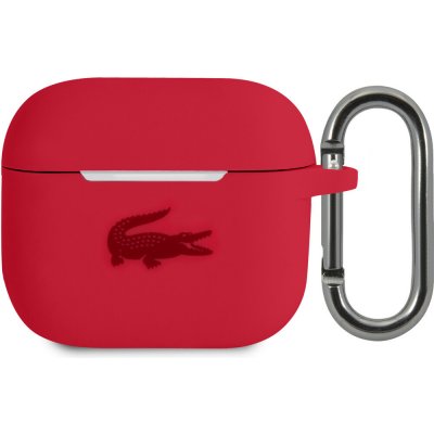 Lacoste Liquid Silicone Glossy Printing Logo pouzdro pro Apple Airpods 3 LCA3SR – Zboží Živě