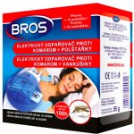 Bros Elektrický odpařovač proti komárům + polštářky 10 kusů 06940 – Zboží Mobilmania