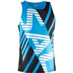Salming Run Team Race Singlet black / Cyan – Zbozi.Blesk.cz