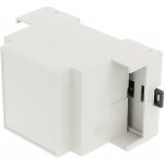 Hammond Electronics 1597DIN2MH53 pouzdro na DIN lištu otevřená 90 x 58 x 36 PPO světle šedá 1 ks – Zboží Mobilmania