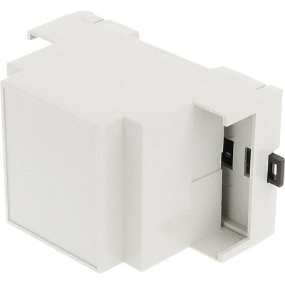Hammond Electronics 1597DIN2MH53 pouzdro na DIN lištu otevřená 90 x 58 x 36 PPO světle šedá 1 ks – Zboží Mobilmania