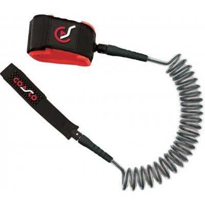 Coasto leash COASTO Coiled 10' 8mm black/red BLACK/RED – Hledejceny.cz