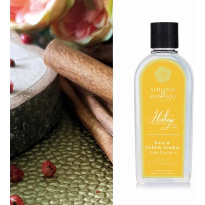 Aschleigh & Burwood Náplň do katalytické lampy Rose & Golden Leather 500 ml – Zboží Dáma
