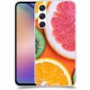 Pouzdro a kryt na mobilní telefon Samsung Pouzdro ACOVER Samsung Galaxy A54 5G s motivem Fruit