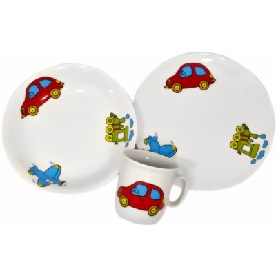 ČESKÝ PORCELÁN Dětská jídelní souprava doprava 3 dílná – Sleviste.cz