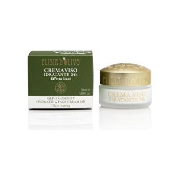 Erbario Toscano hydratační a rozjasňující pleťový krém Hydrating Face Cream 24H 50 ml