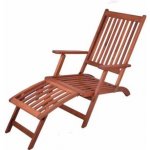 dřevěné DIVERO Florentine s podnožkou - týkové dřevo – Sleviste.cz