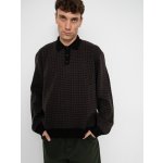 Carhartt WIP Lowis Polo lowis houndstooth/vitola heather – Zboží Dáma