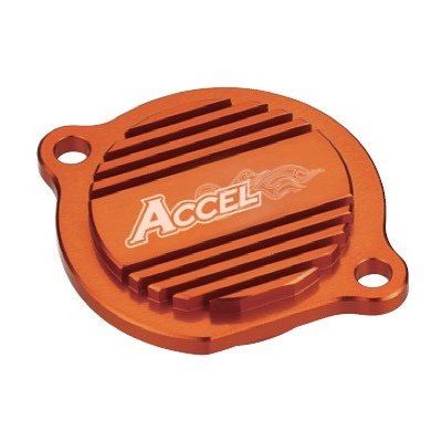 ACCEL víčko olejového filtru barva oranžová KTM – Hledejceny.cz