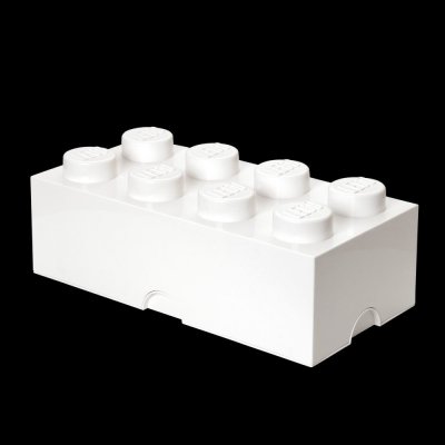 LEGO® úložný box 250 x 500 x 180 mm bílá – Zboží Dáma