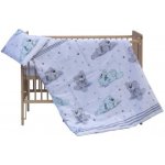 Scarlett povlečení Patrik tyrkysové 100 x 135 cm – Sleviste.cz