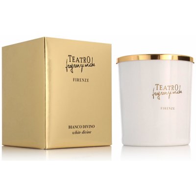 Teatro Fragranze Uniche Candle White Divine 180 g – Zboží Mobilmania