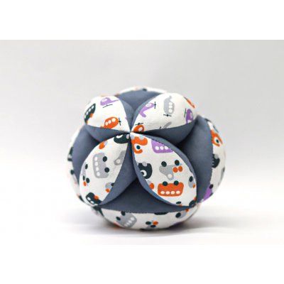 Mymoo Montessori úchopový míček Autíčka – Zboží Mobilmania