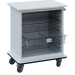 DEXTER 22 TRANSPARENT vozík boxový, otevřený, 880x750x520 mm, bílá – Hledejceny.cz