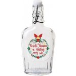 PLACATKA S PATENTNÍM UZÁVĚREM 300ML VESELÉ VÁNOCE – Zboží Dáma