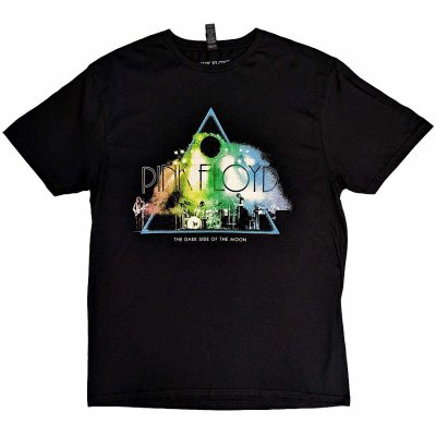 Pink Floyd tričko Live Band Rainbow Tone Black pánské – Zboží Mobilmania