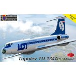 Kovozávody Prostějov Tupolev Tu-134A LOT / Malév 1:144 – Sleviste.cz