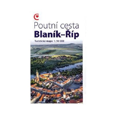 Poutní cesta Blaník-Říp turistická mapa 1:90 000 - Cesta Česka – Sleviste.cz