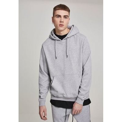 Urban Classic TB2392 Basic Terry Hoody Grey