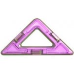 Magformers Pravoúhlý trojúhelníček fialový 1 ks – Zboží Dáma