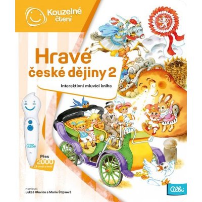 Albi Kouzelné čtení Kniha Hravé české dějiny 2 – Zboží Mobilmania